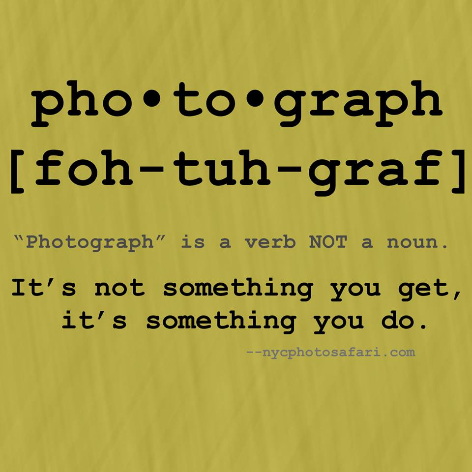 Quotes on photography by NYC Photo Safari