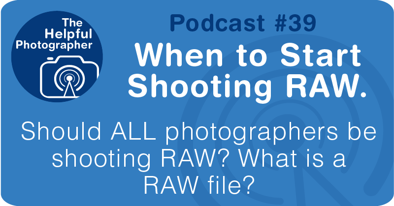 shooting raw files 
