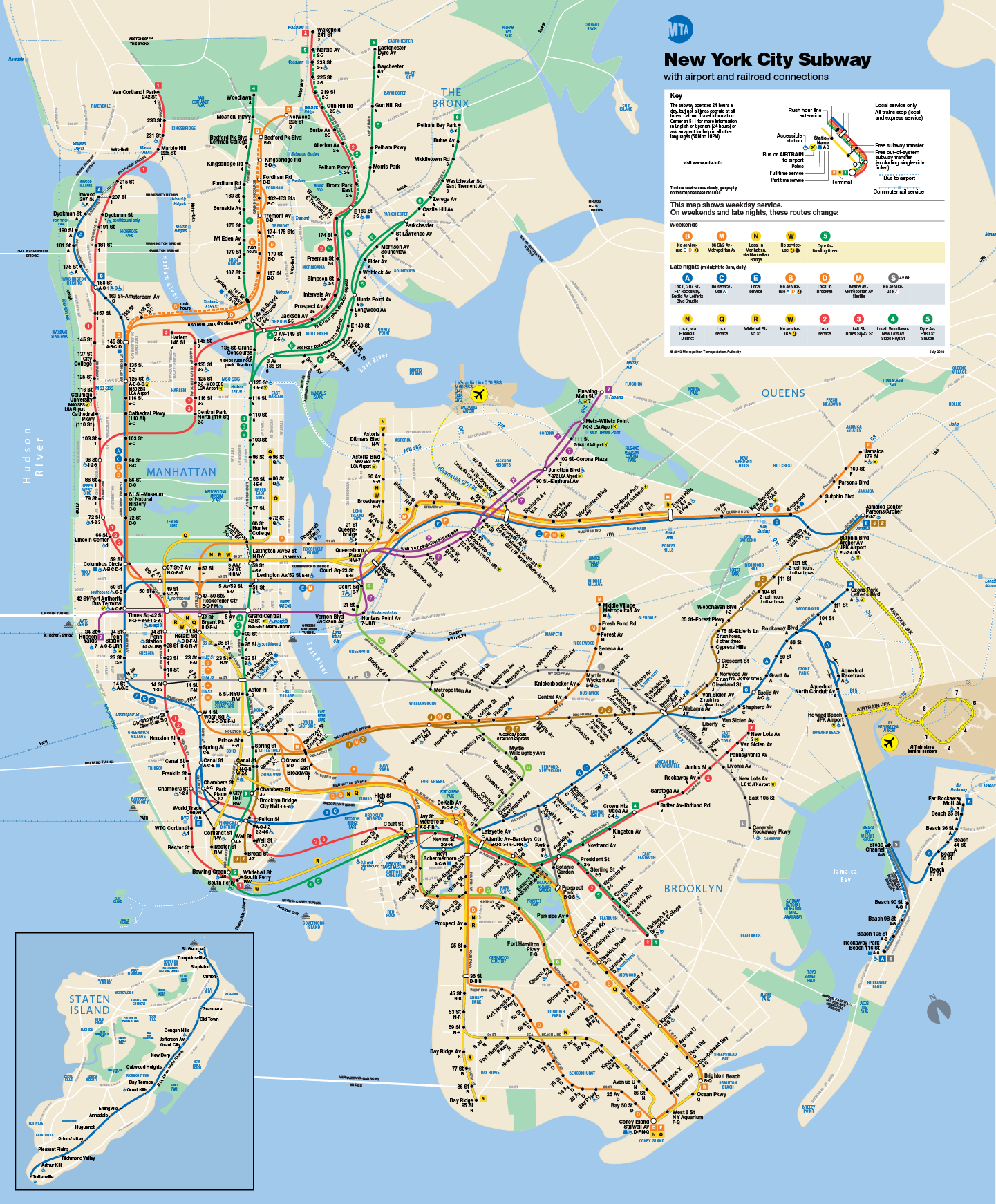 Mta Ny Subway Map