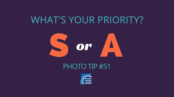 Aperture and Shutter Priority Photo Class