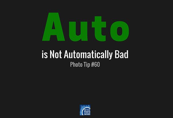 understanding auto vs manual and metering