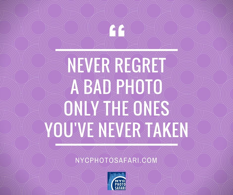 Take more pictures in NYC!